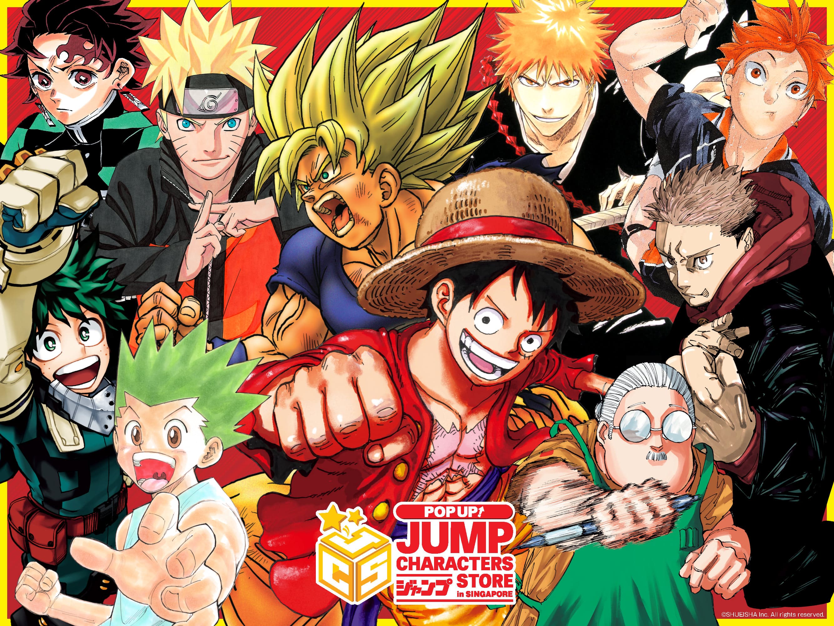 Protagonists of Weekly Shonen Jump