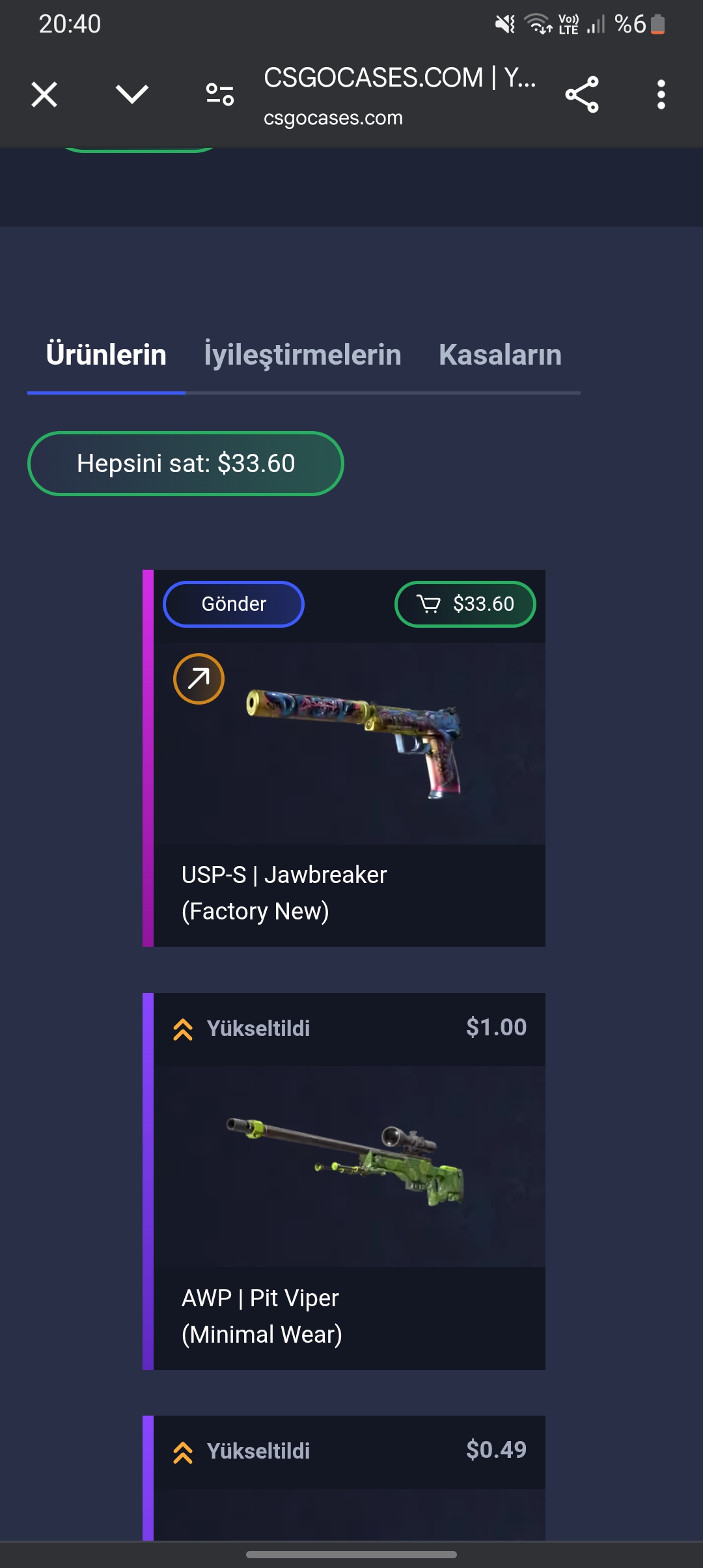 cs under 200$ knife
