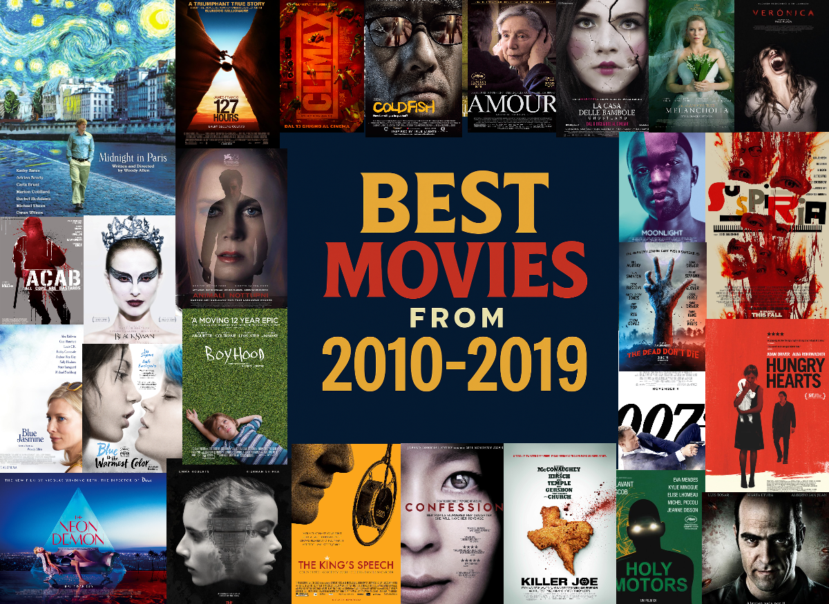 Best movies from 2010-2019