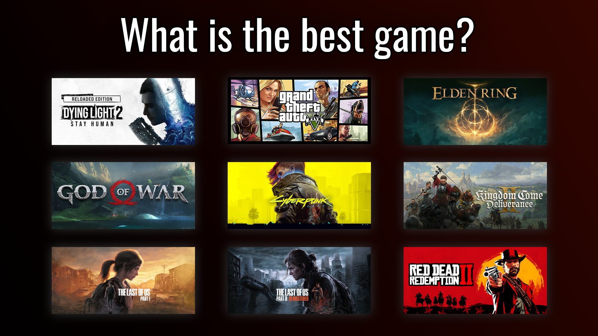 Best video game