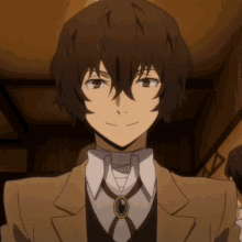 BROWN HAIR ANIME MEN