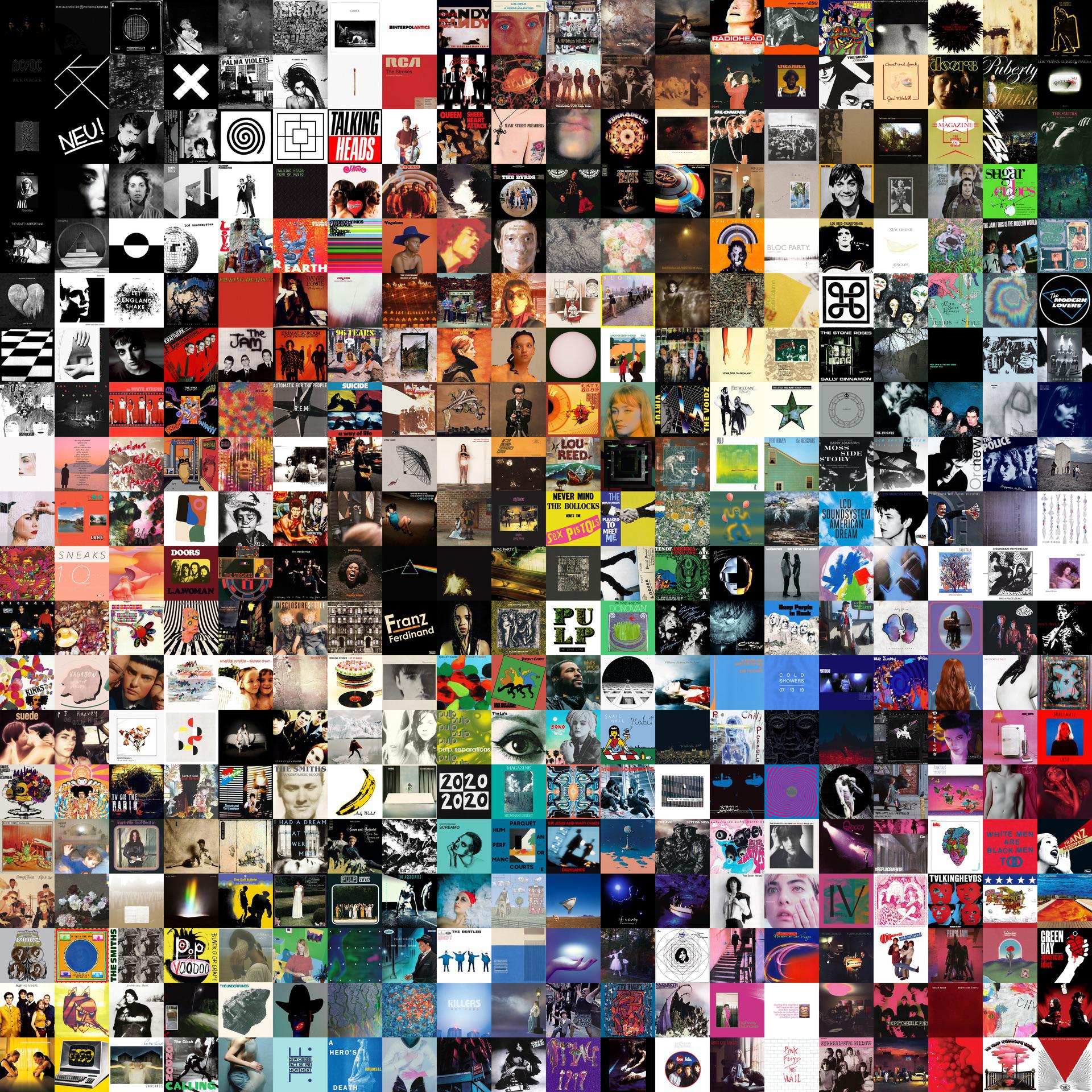  One Great Album from Each Year (1961–2024)