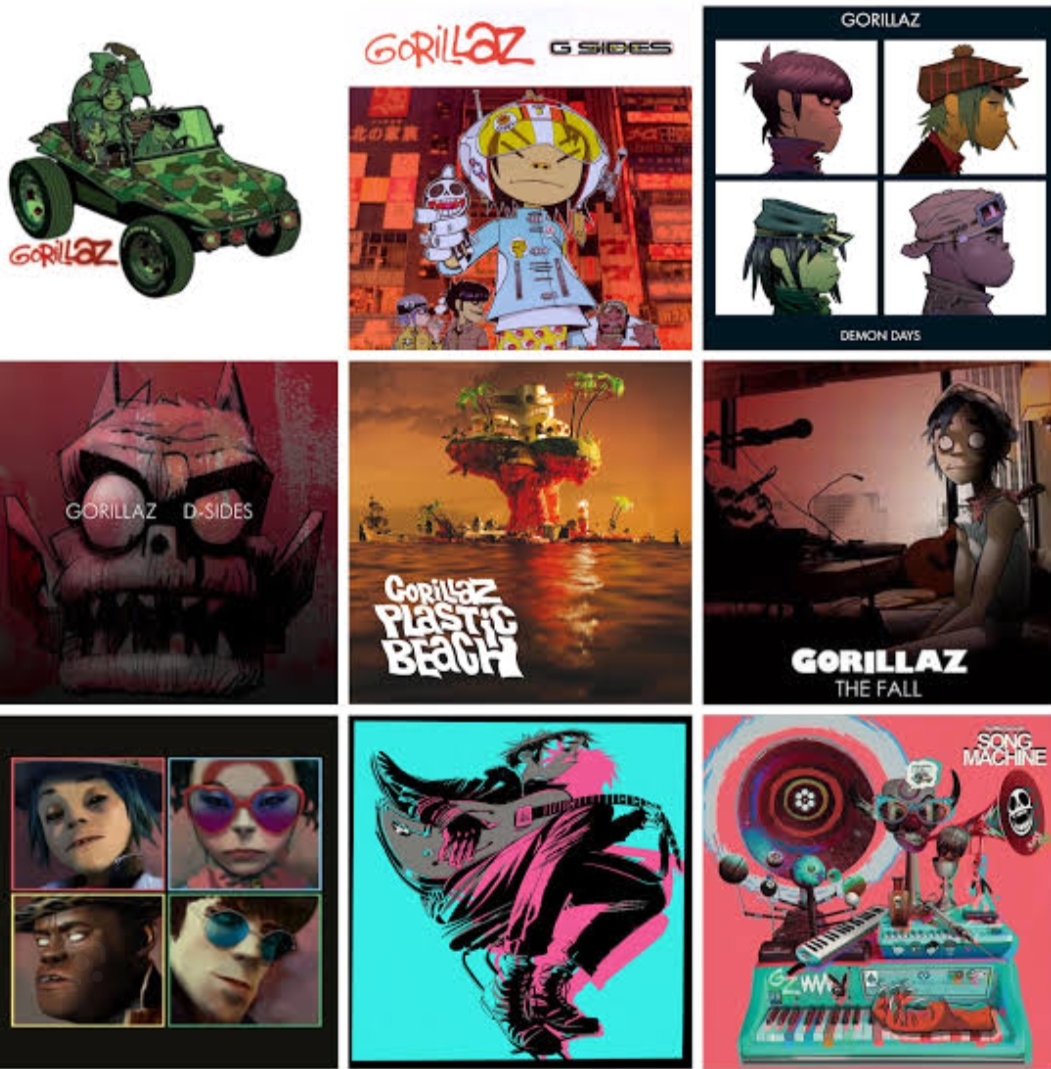 Gorillaz Albums