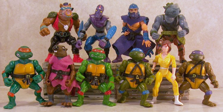 Best TMNT Action Figure first series (1987 - 1997)