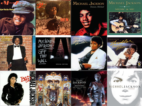 Michael Jackson Studio Albums