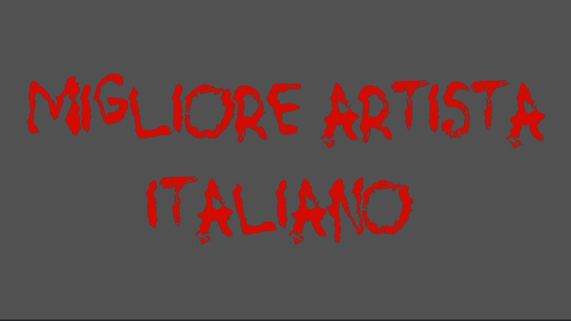 MIGLIORI ARTISTI ITALIANI.