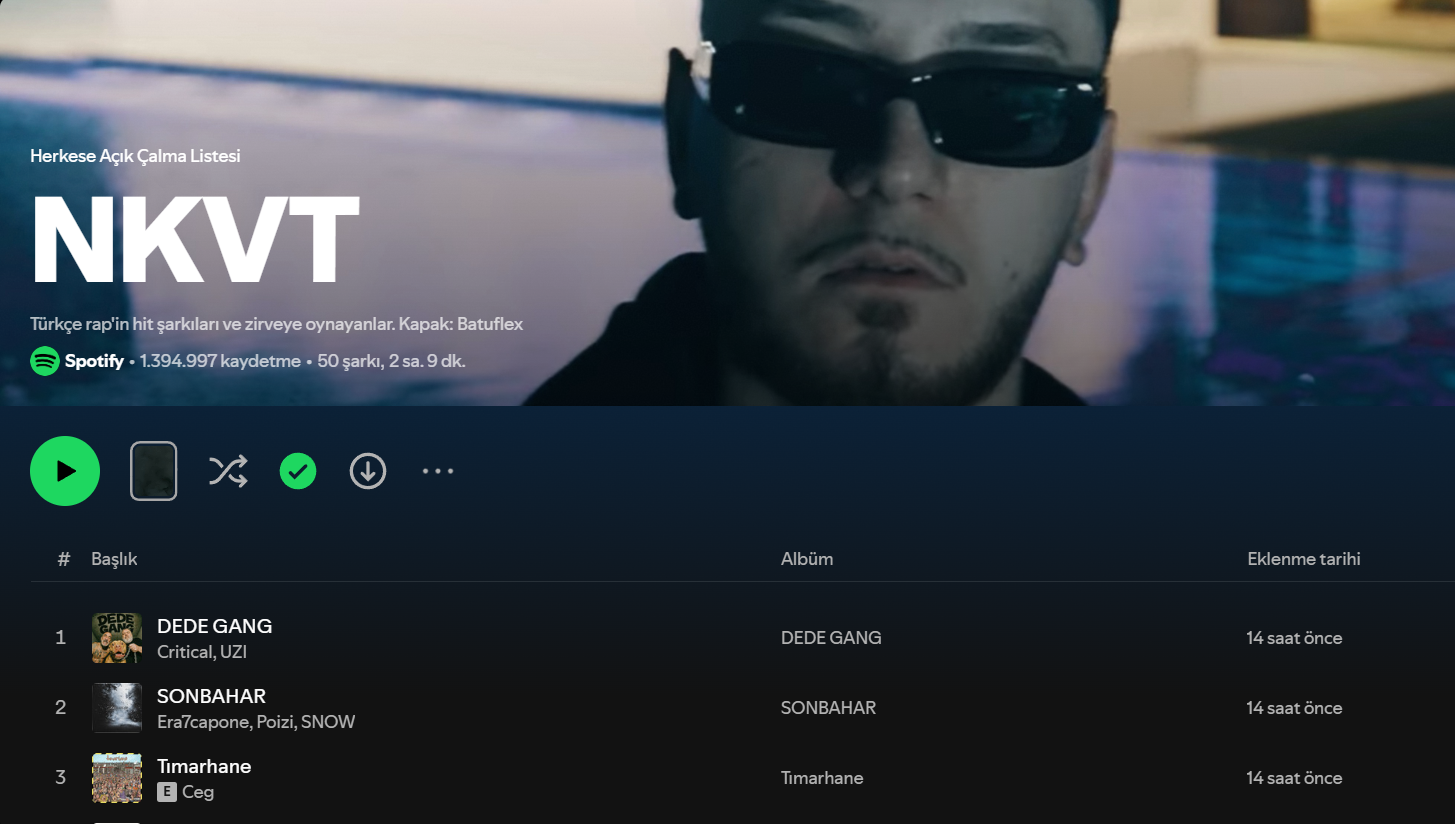BEST OF NKVT PLAYLİST