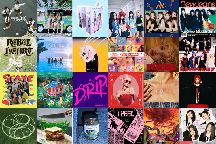 KPOP HITS SONG GIRLS GROUP 2025 (GEN3-5)