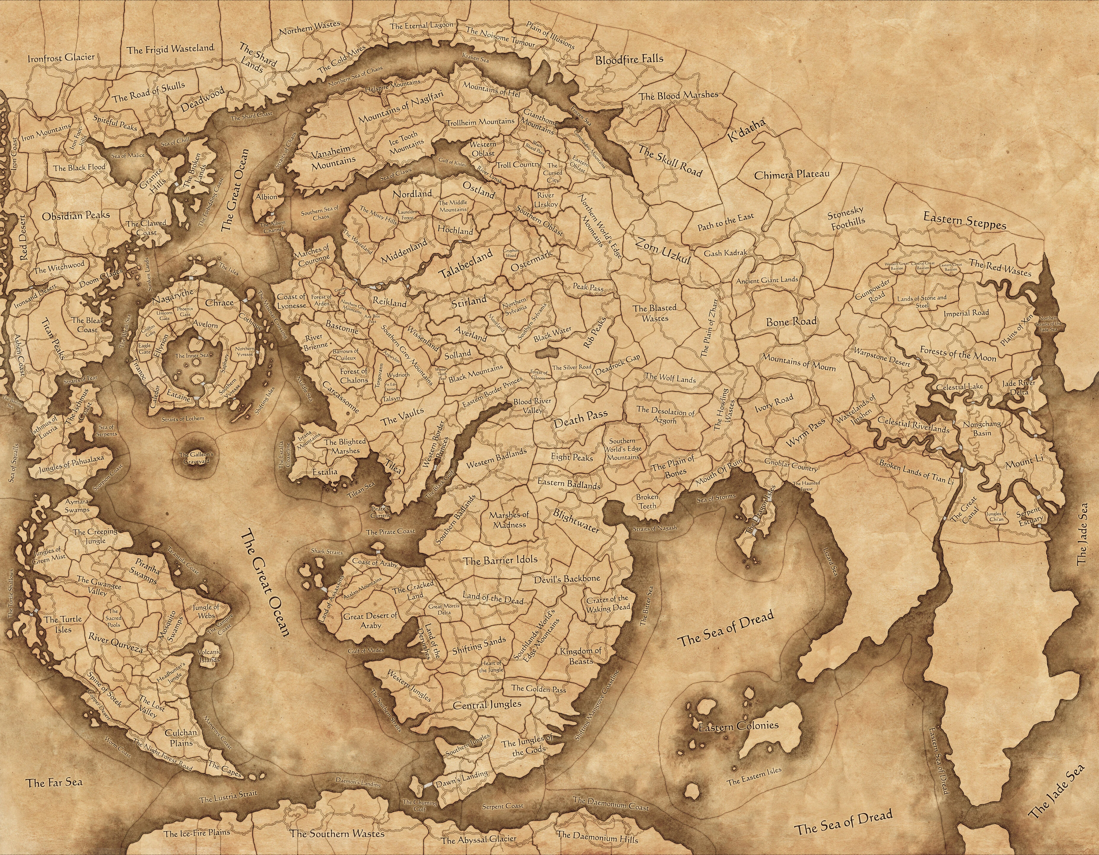 Warhammer Fantasy Great Wortex Stronger Location