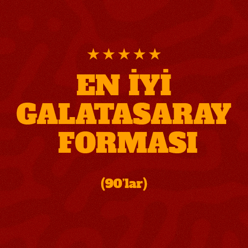 En İyi Galatasaray Forması (90'lar)