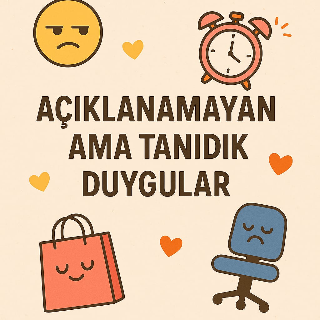 Asla açıklanamayan ama tanıdık duygular