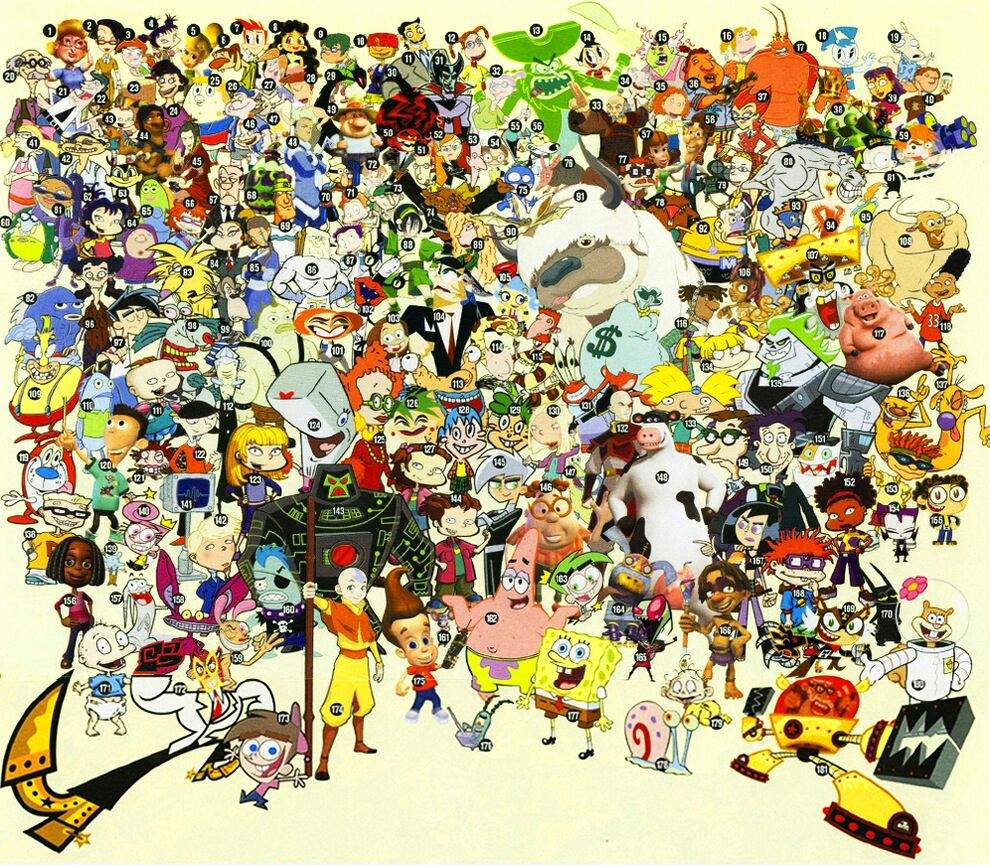 Nickelodeon Cartoon Intros