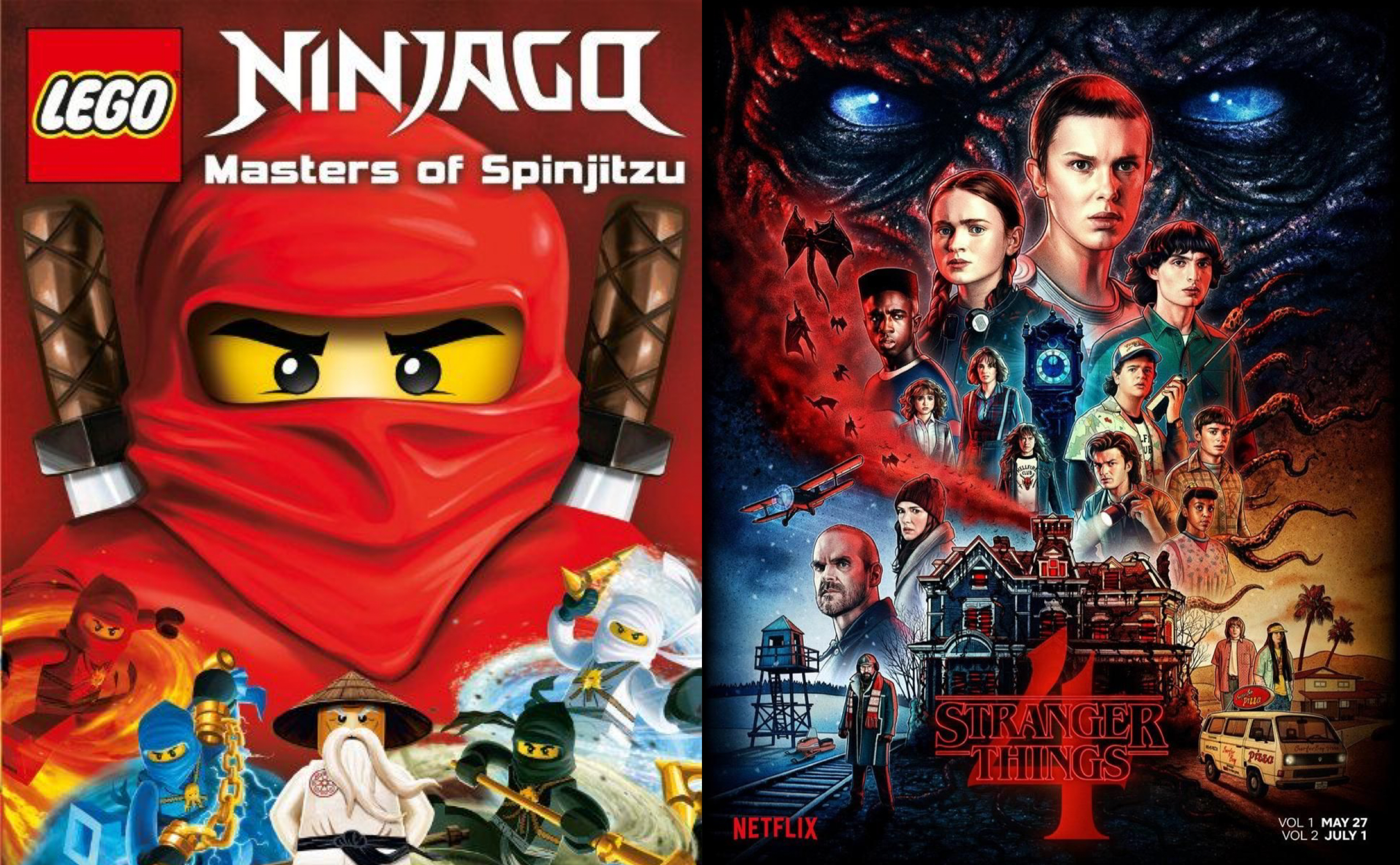 Serie Cup J1 Group G : LEGO Ninjago VS Stranger Things