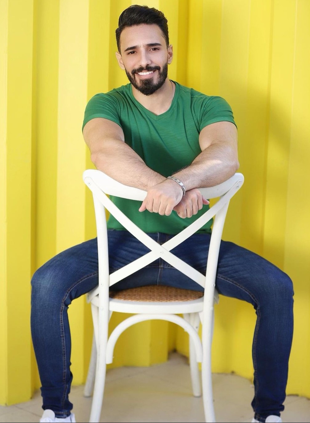 Which woman did the handsome young man brutally fuck in the ass on that chair without using any lubricant and knock her unconscious?