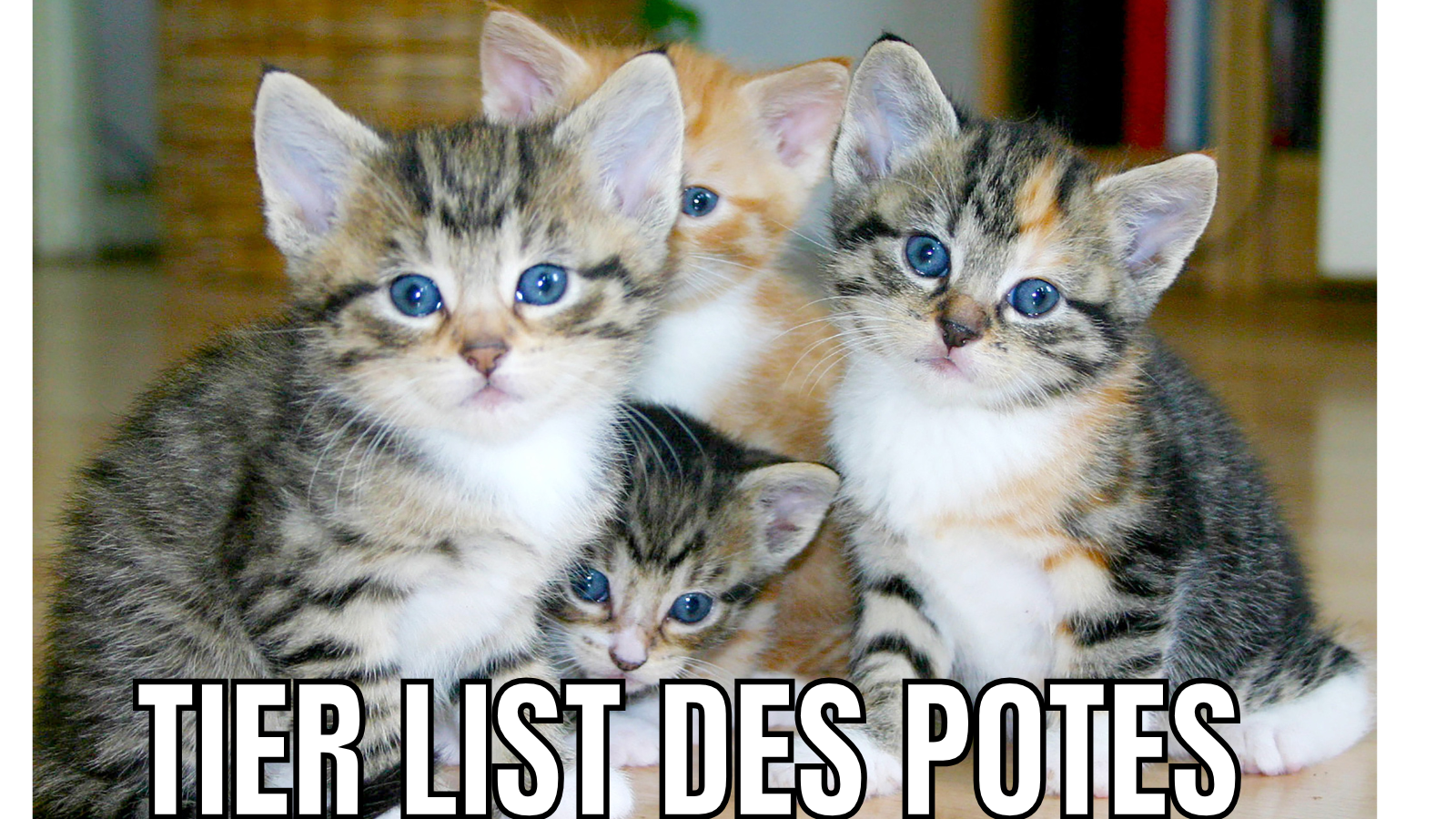 Tier list de mes amis