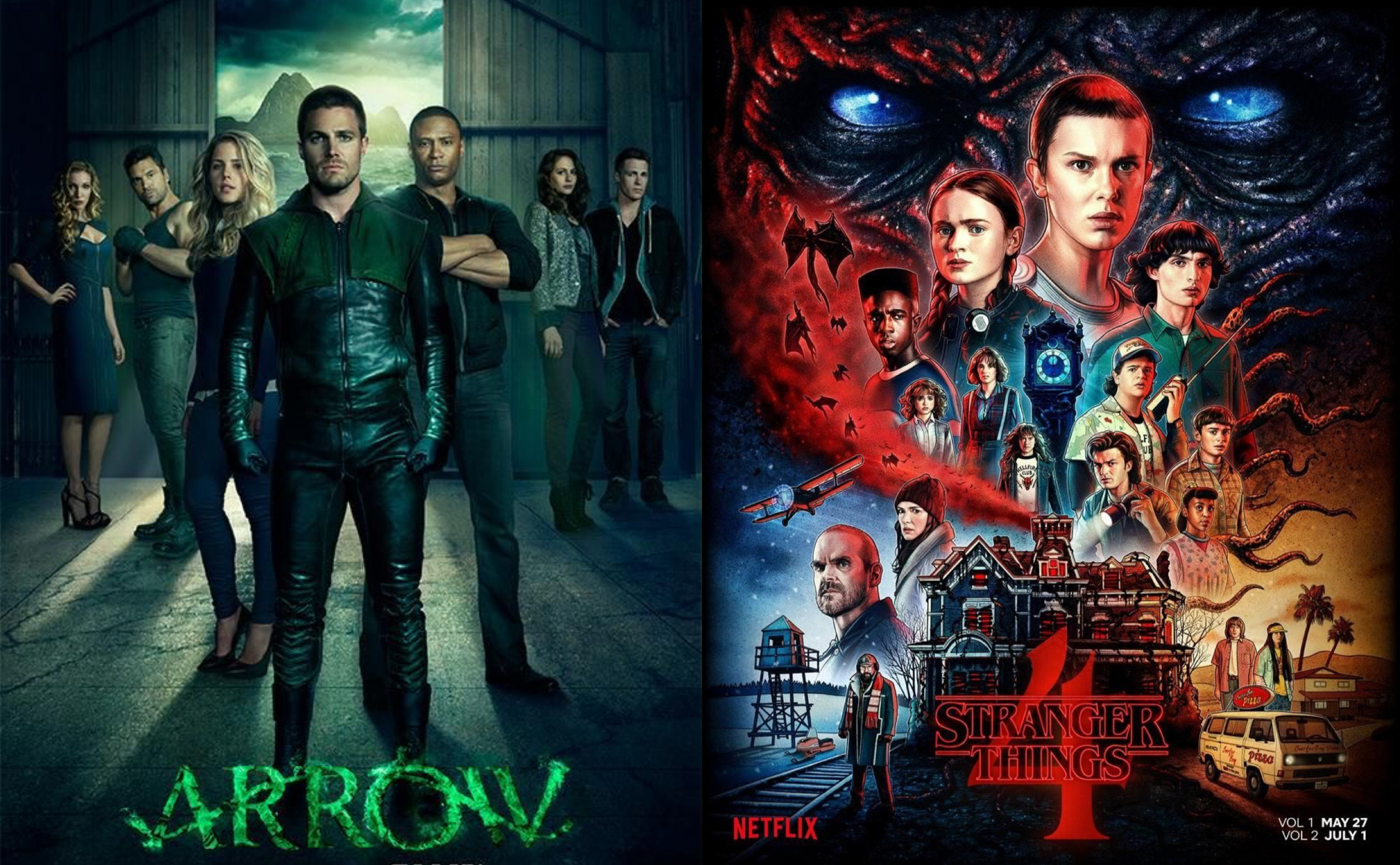 Serie Cup J2 Group G : Arrow VS Stranger Things