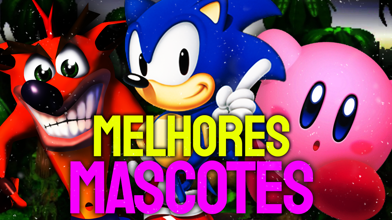 Os MELHORES MASCOTES DA HISTÓRIA DOS VIDEOGAMES!
