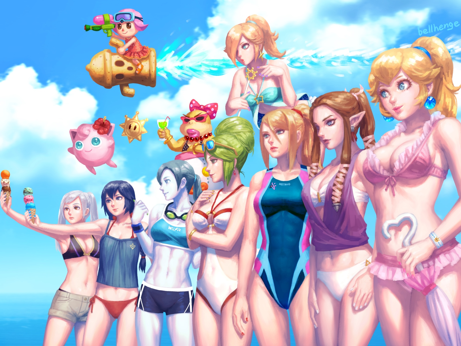 Hottest Smash Bros Waifus