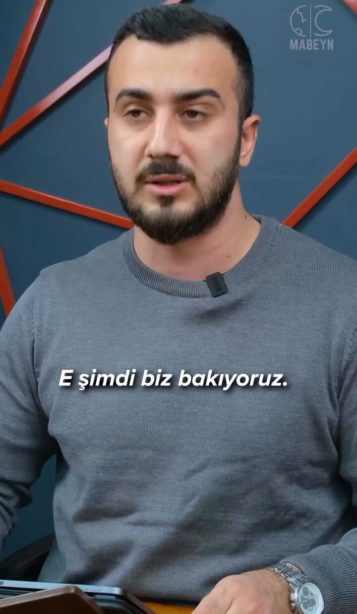 What does he say with his eyes?