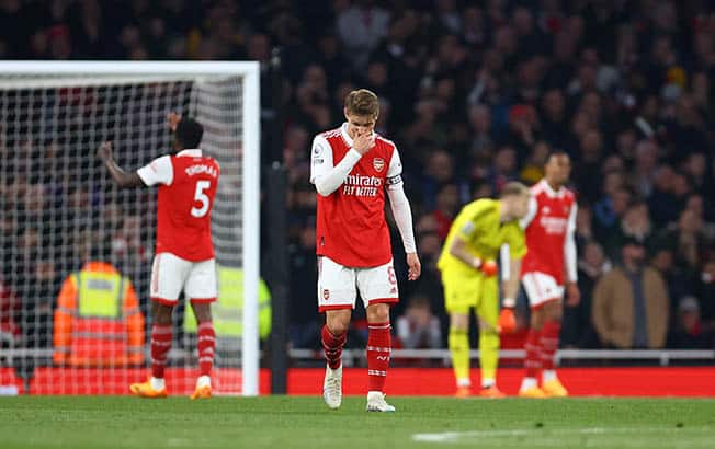 Which Arsenal Draw or Lost is the worst one(23/24 and 24/25 season)