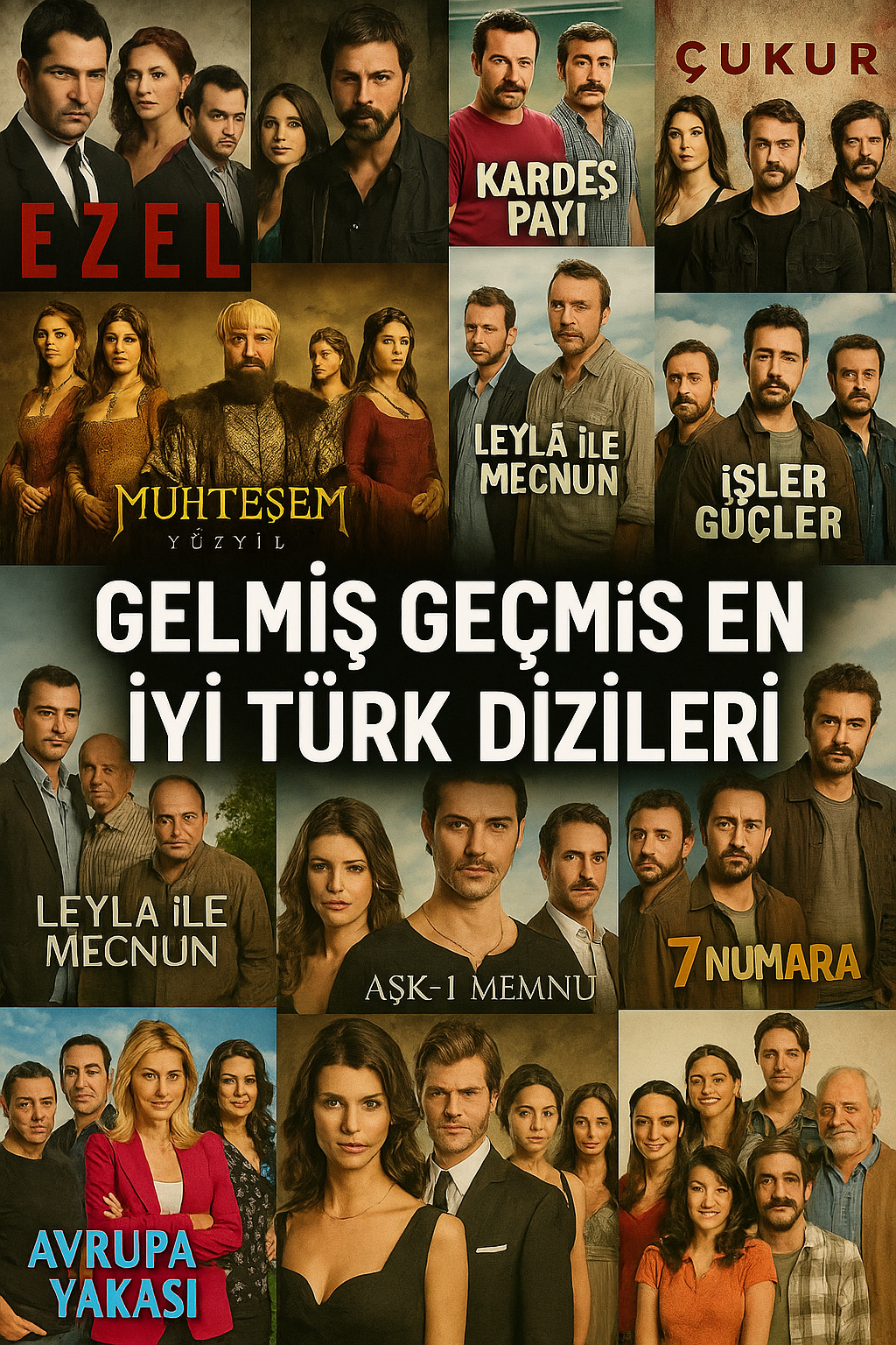 GELMİŞ GEÇMİŞ EN İYİ TÜRK DİZİSİ