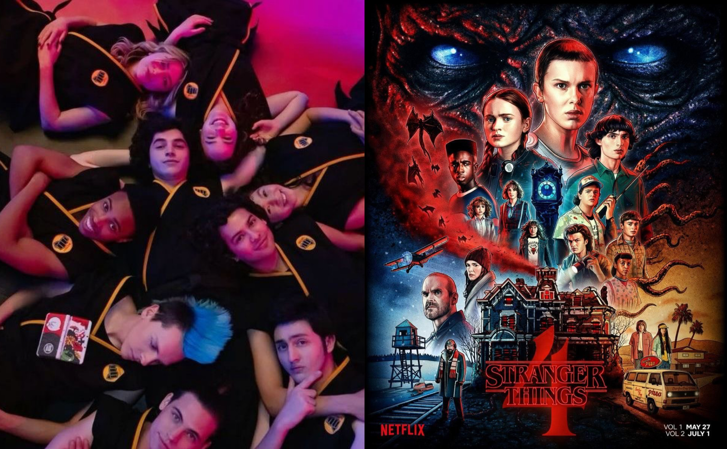 Serie Cup 1/8 final : Cobra Kai VS Stranger Things