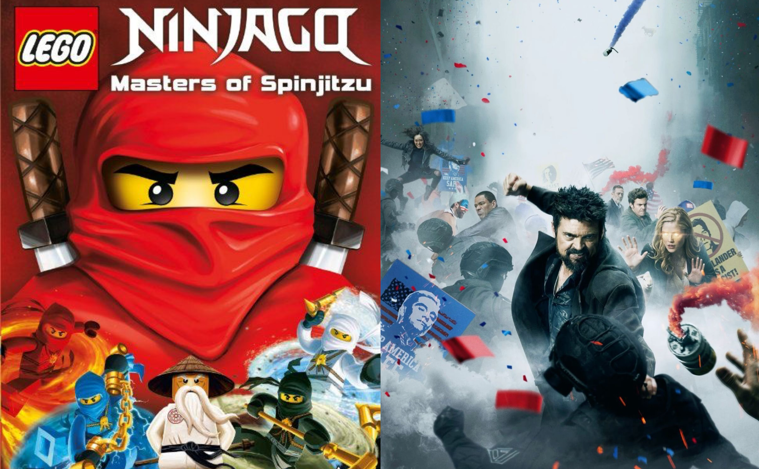 Serie Cup 1/8 final : LEGO Ninjago VS The Boys