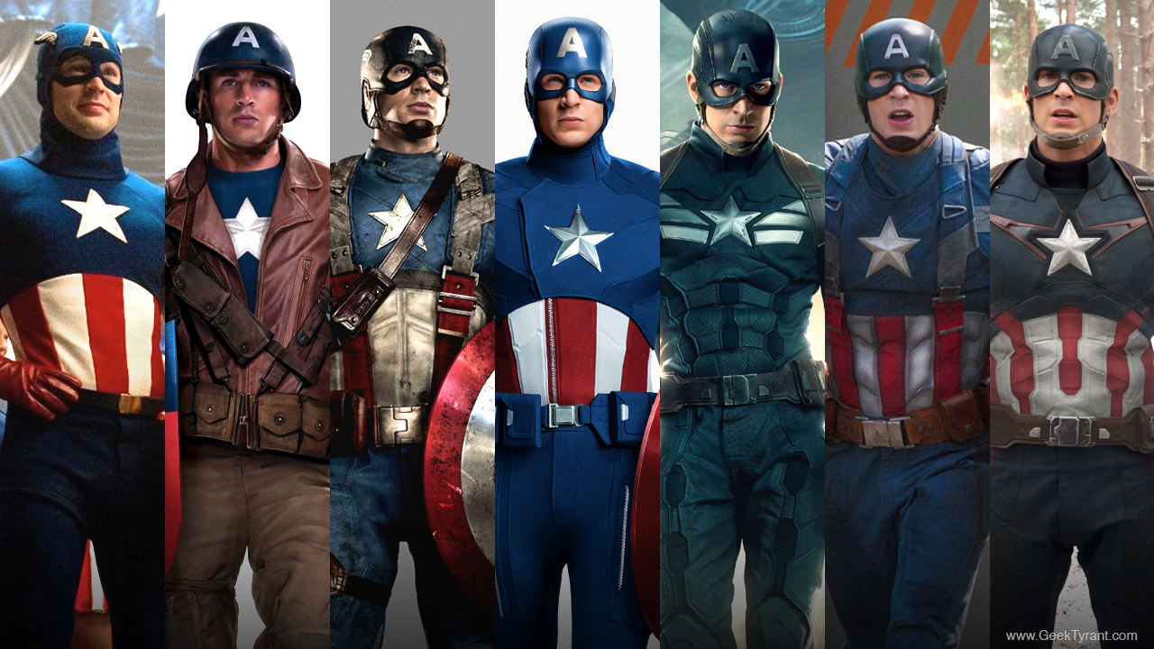 Captain America: All live-action suit