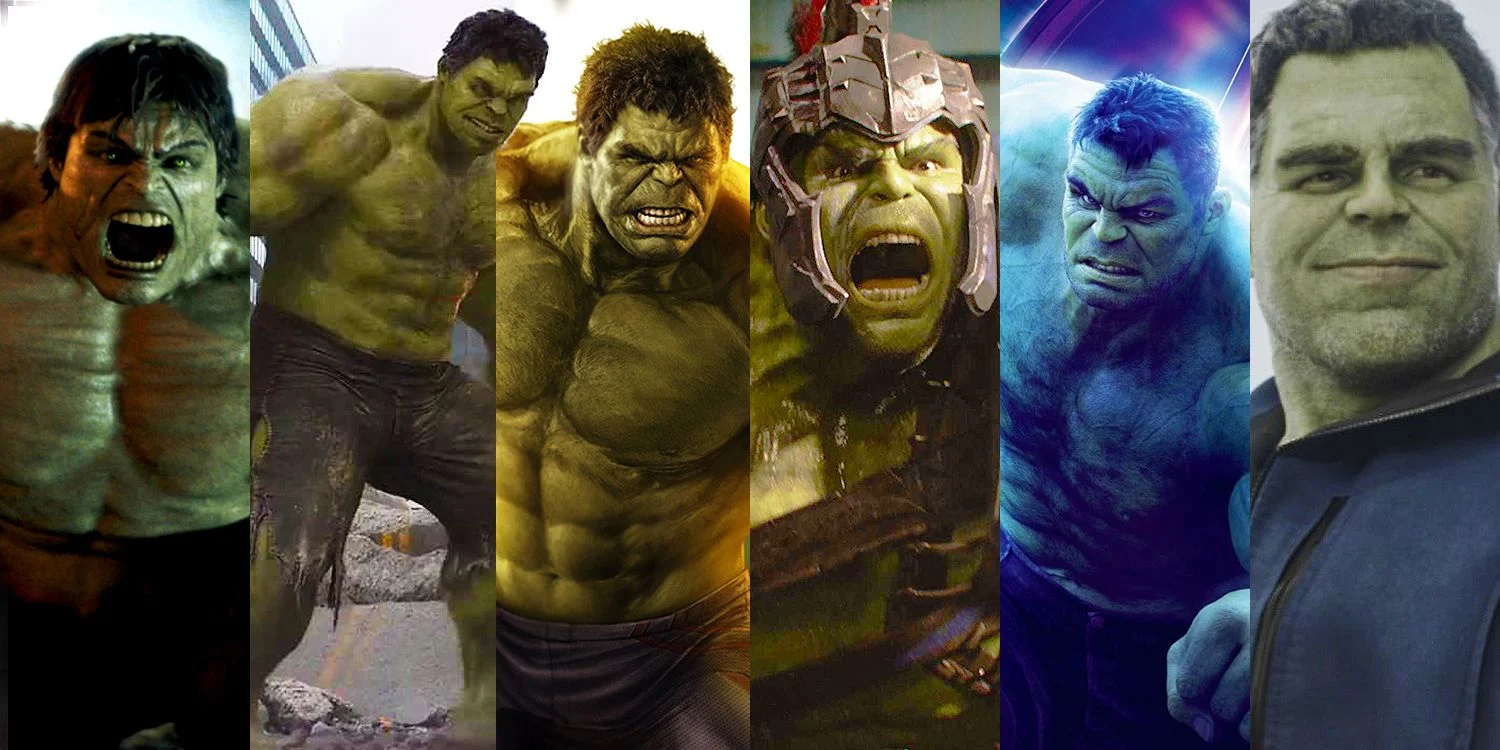 Hulk: All live-action version