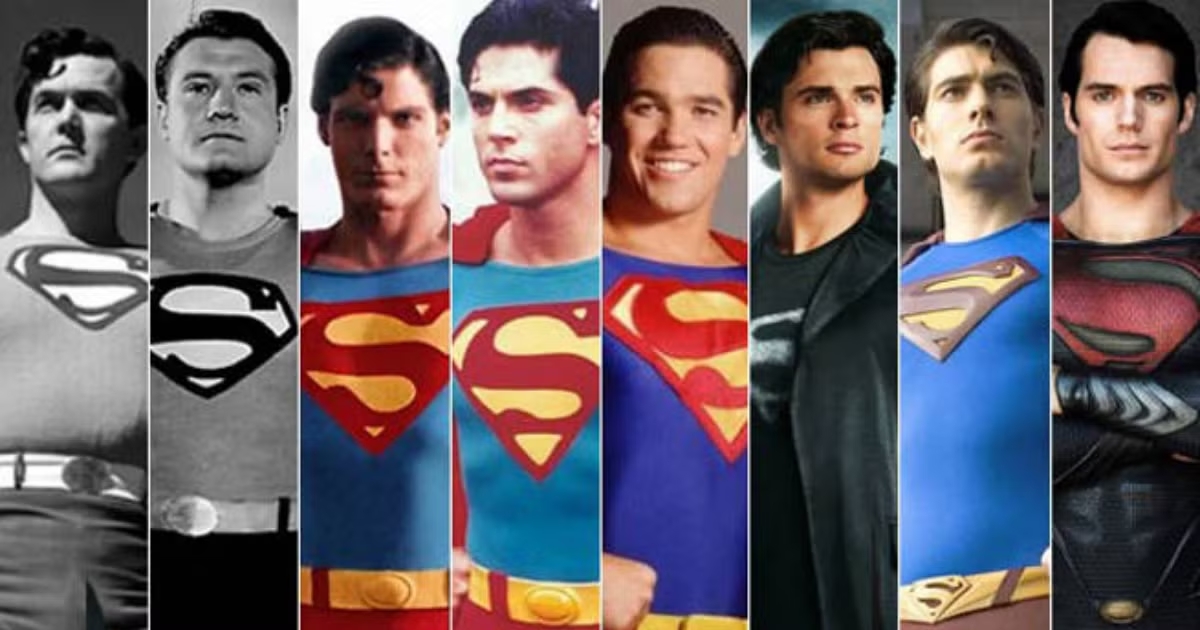 Superman: All Live Action Suit