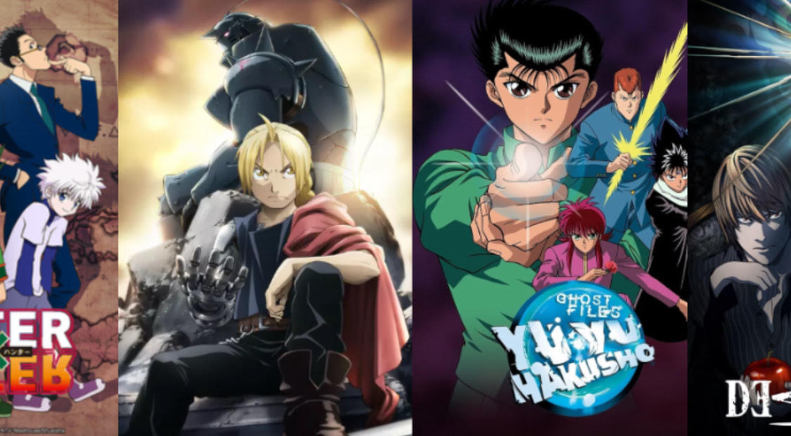Ranking Anime Arcs (YYH,FMAB,HxH,DN)