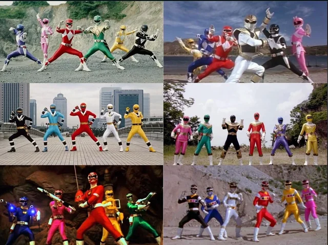 Power Rangers Teams