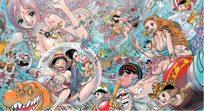 Best Mugiwara fishman island one piece
