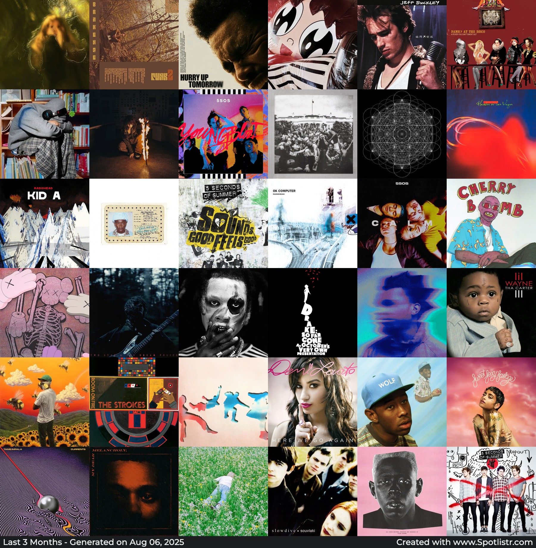 Random Album Matchups