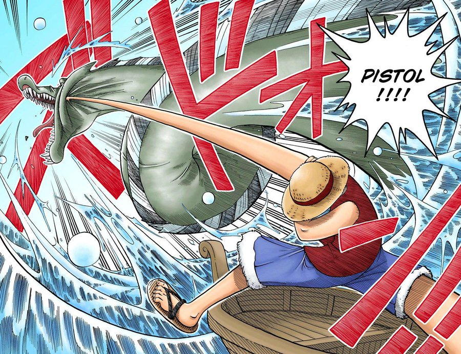One Piece Double Page Spread (Spoiler chapter 1138)