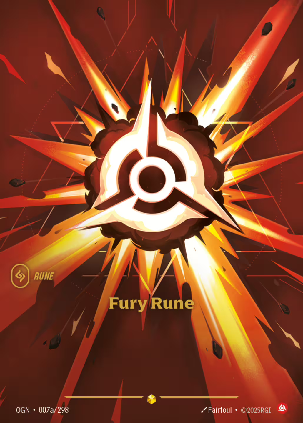Riftbound Red Card