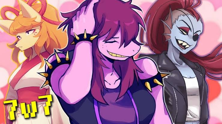 Best female characters Undertale/Deltarune/UDY