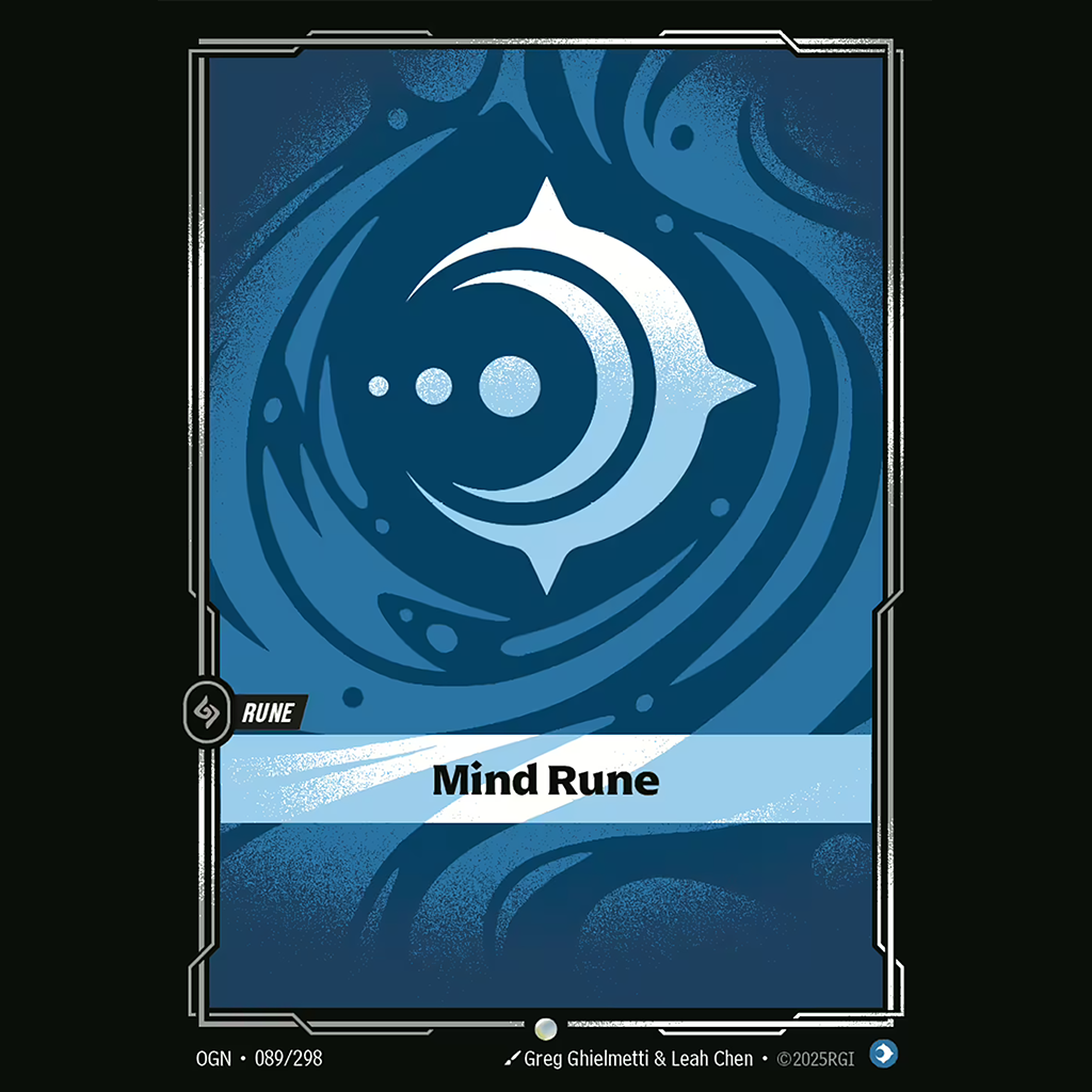 Riftbound Blue Card