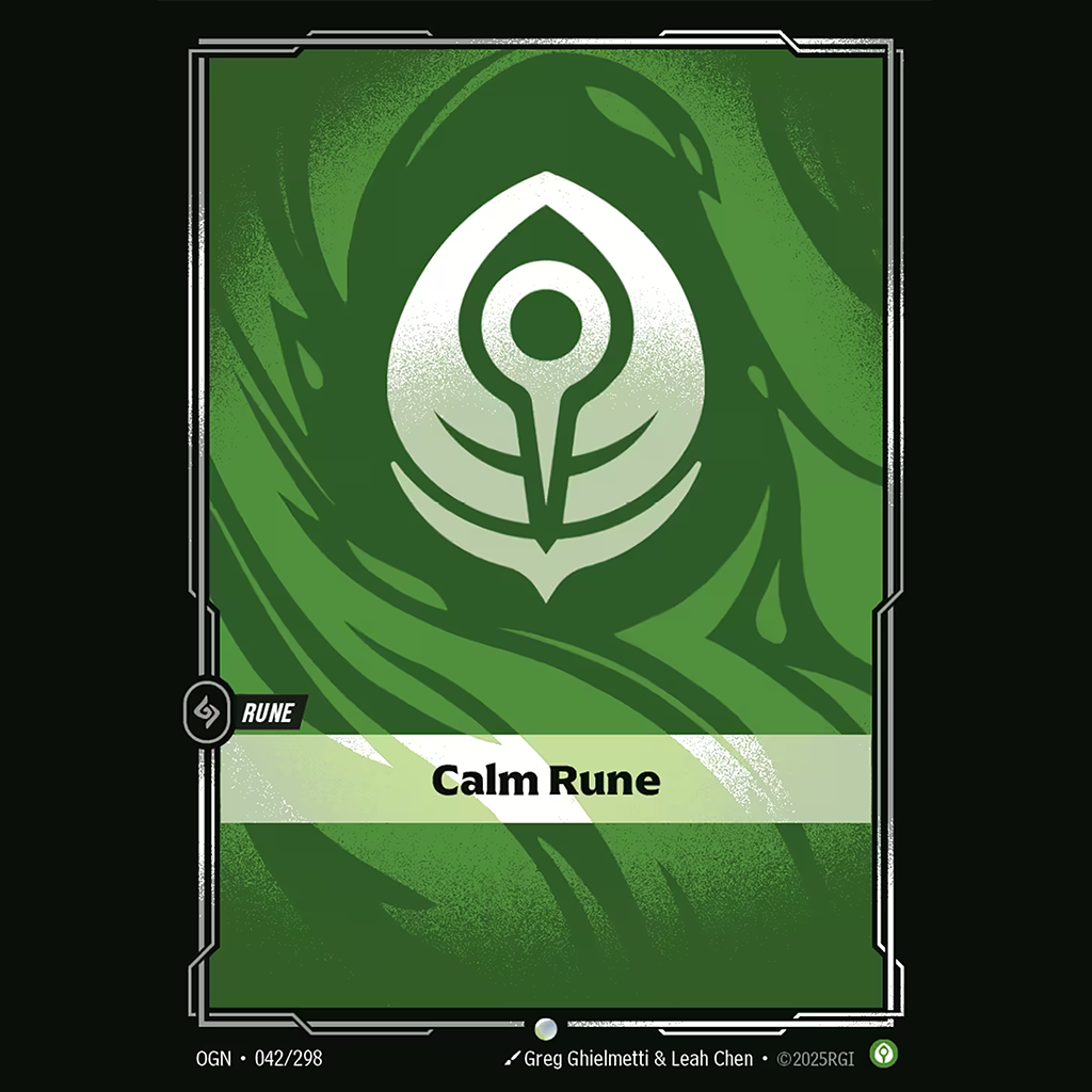 Riftbound Green Card