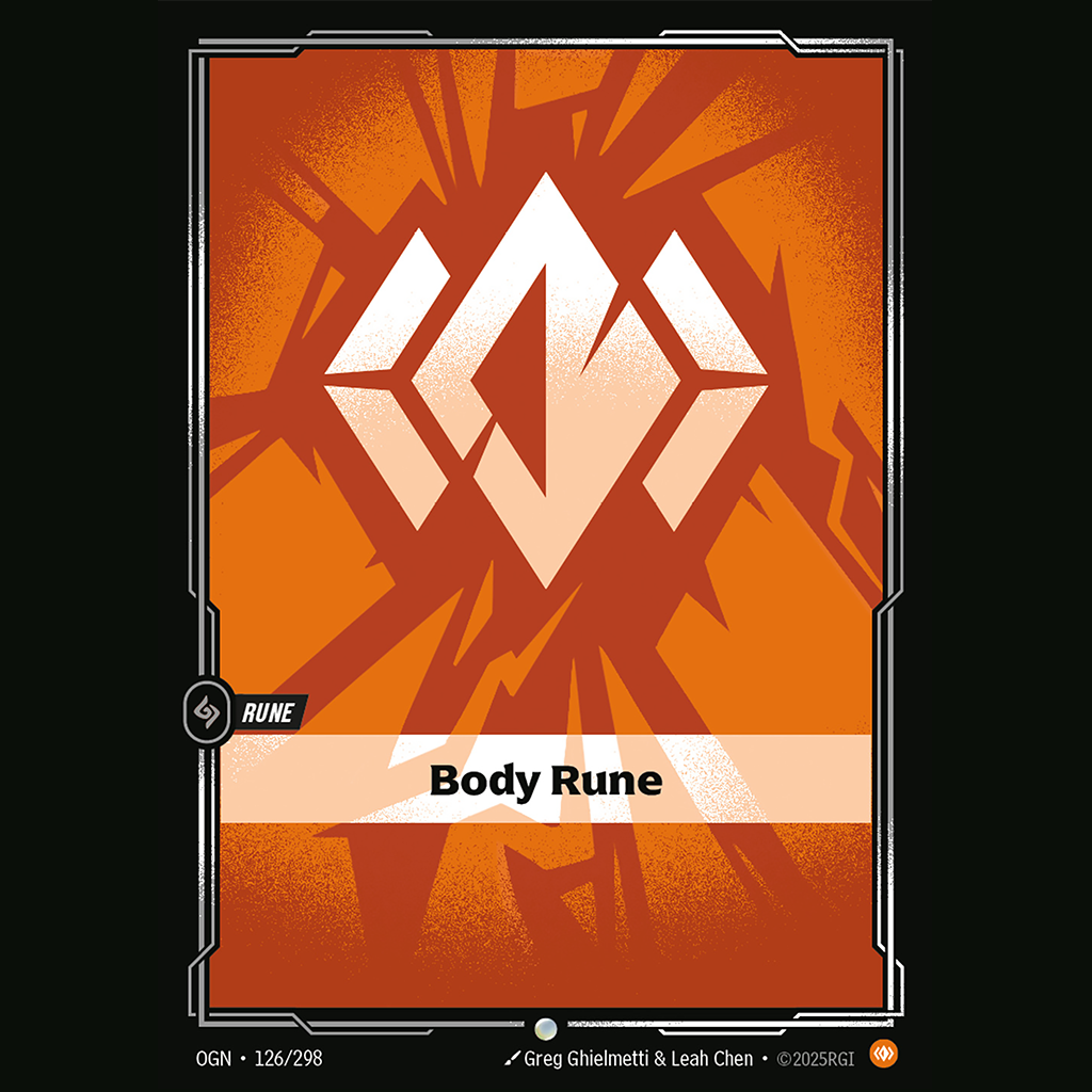 Riftbound Orange Card