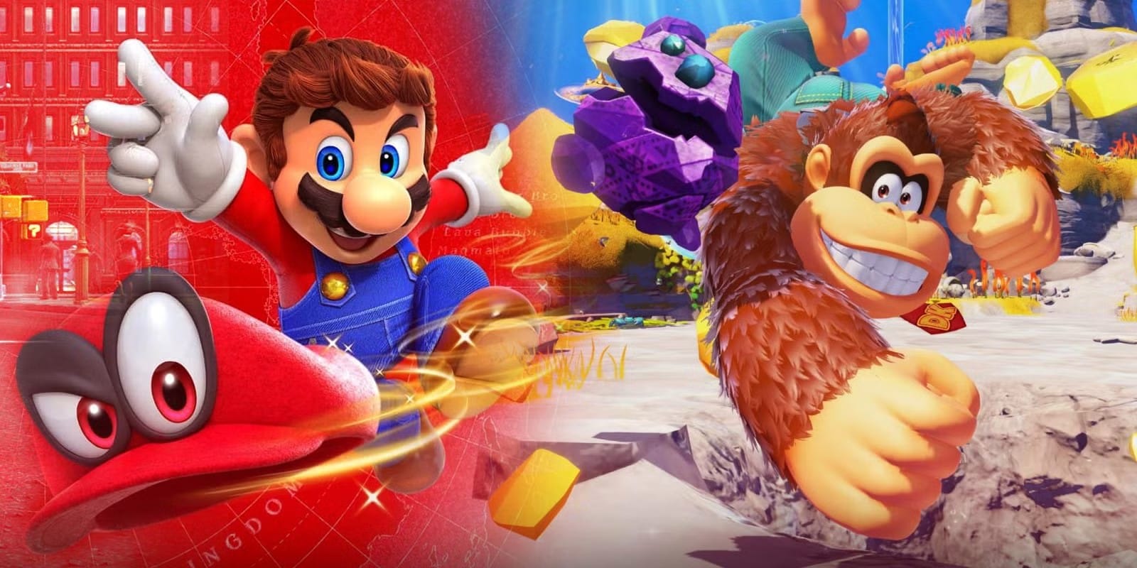 Donkey Kong Bananza vs. Super Mario Odyssey Music