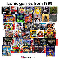 Videogames first sold in 1999