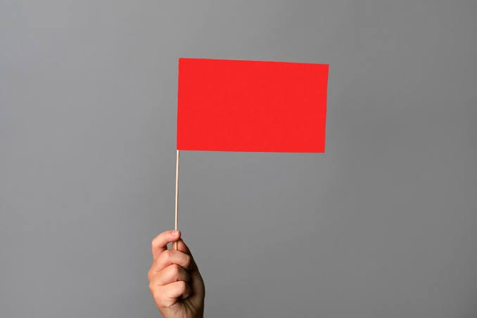 Red flags femininas