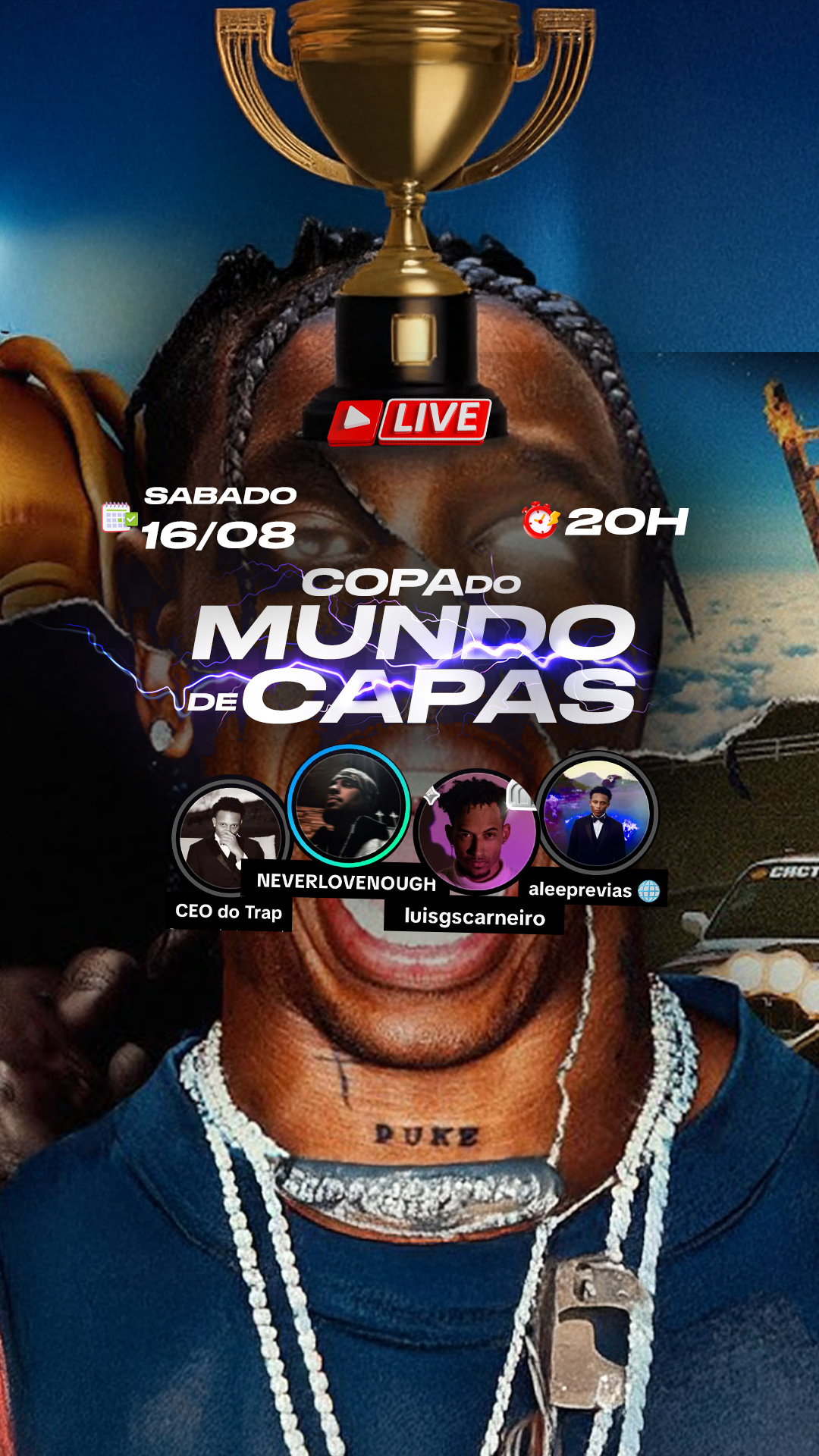 copa de capas de trap