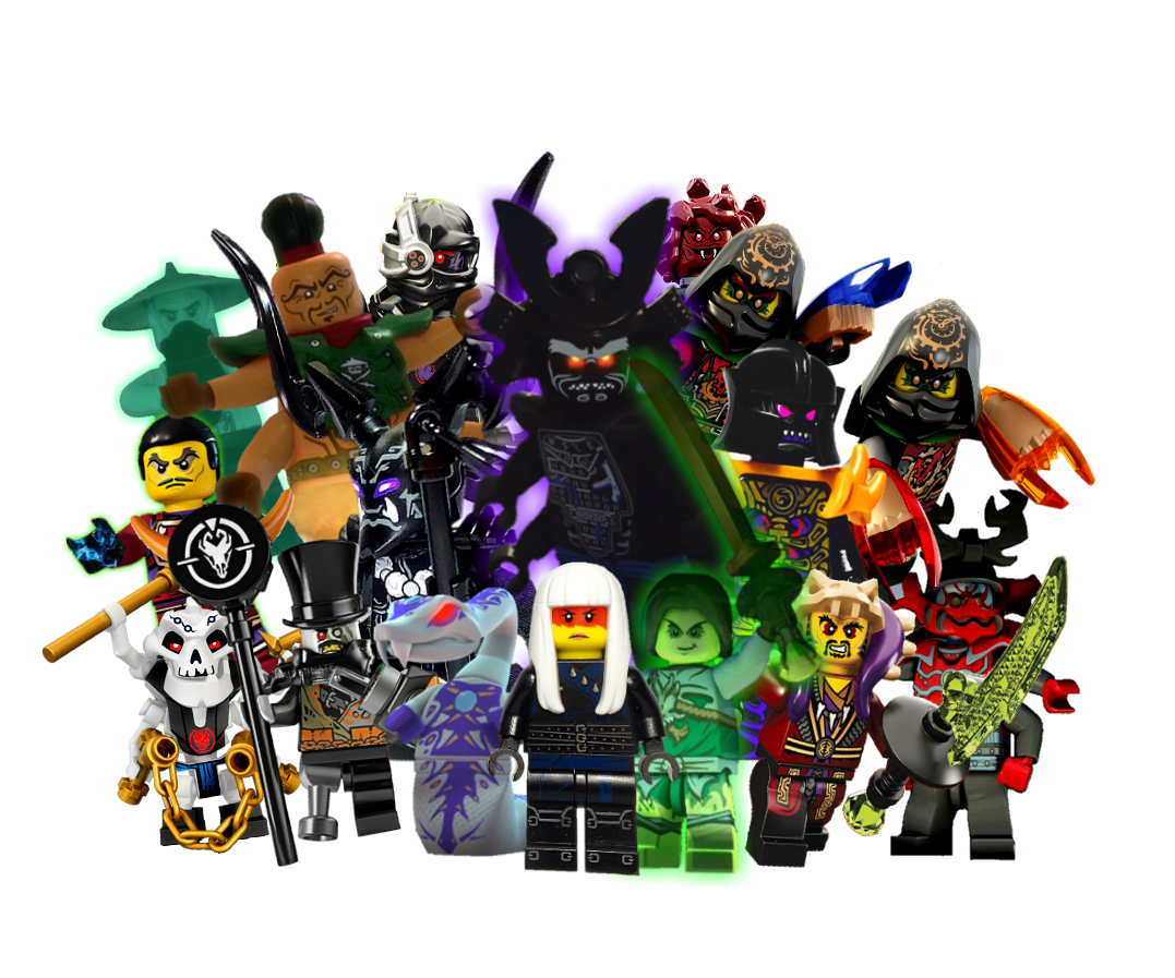 All Ninjago Villains