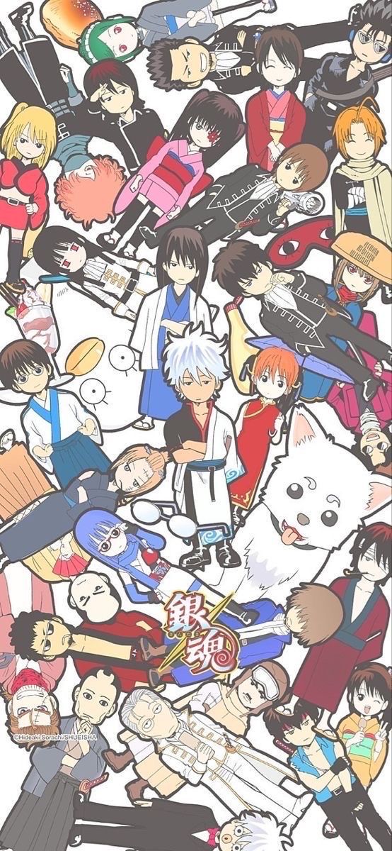 Best gintama characters
