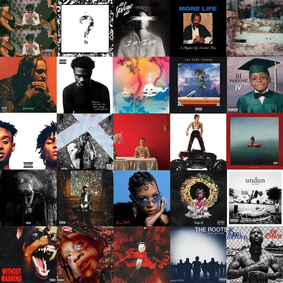 ALBUMS FROM HISTORY