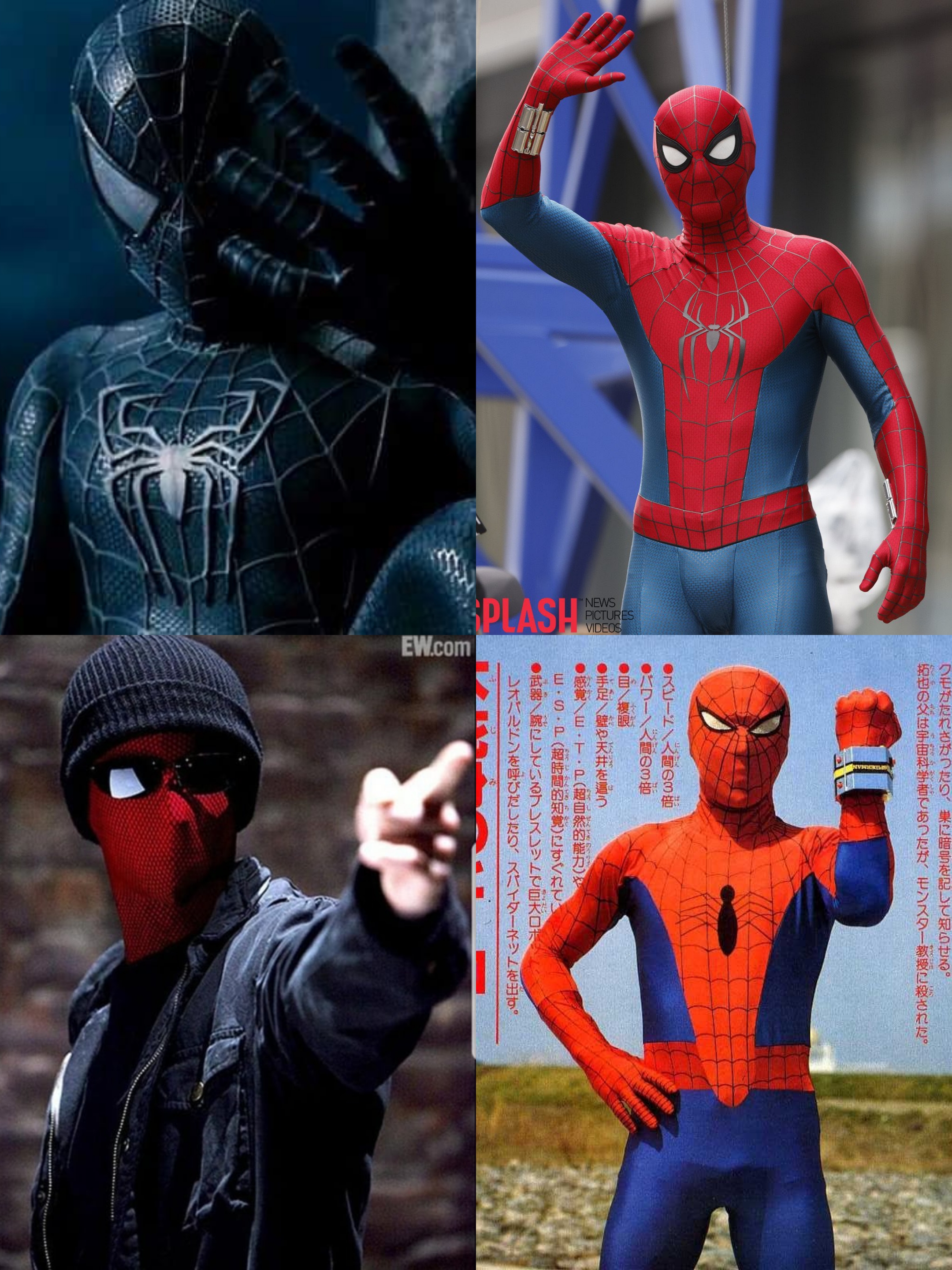 Evry Live action Spider-Man Suits (2025)