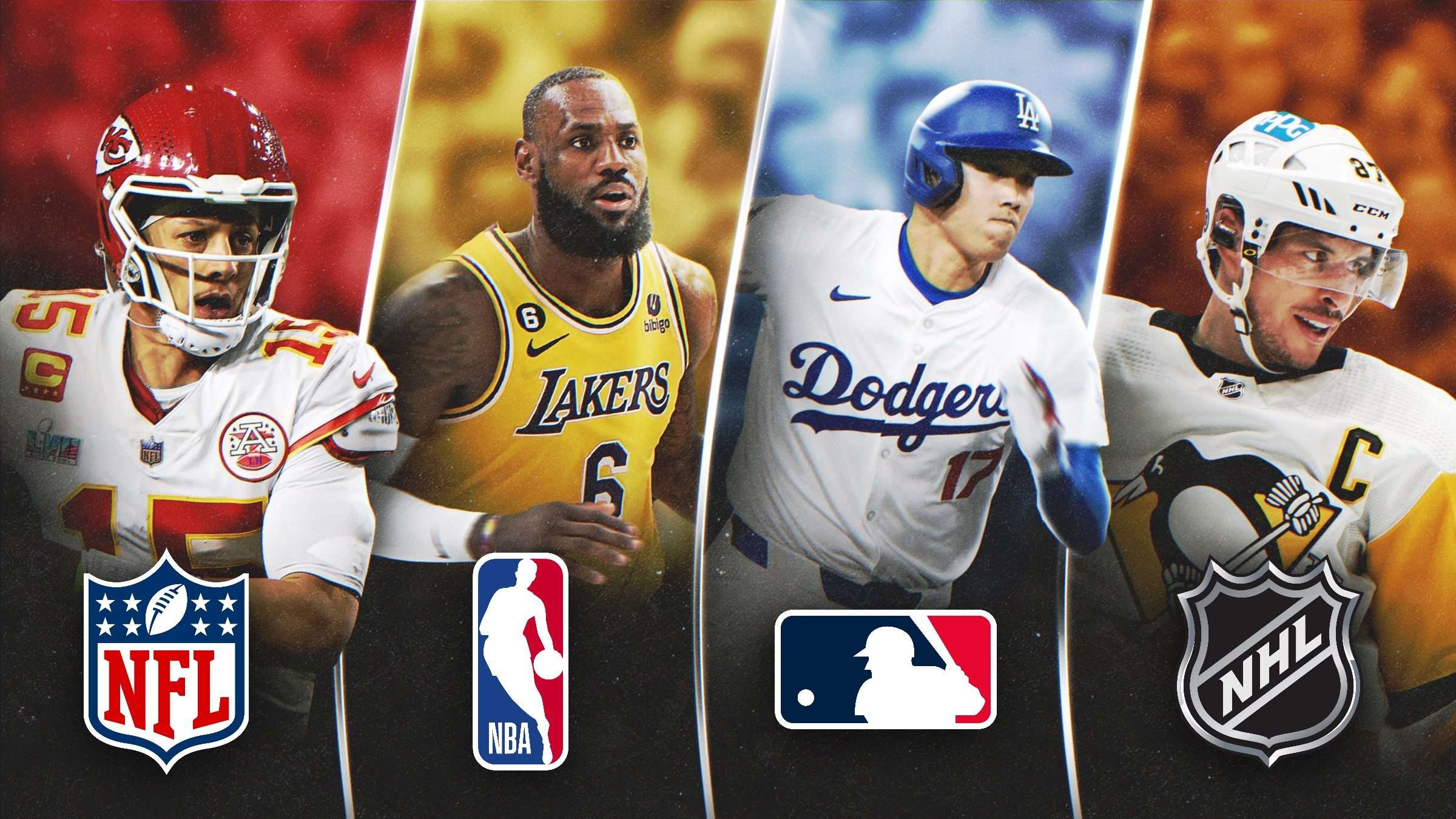 Best Big 4 Sport Logos