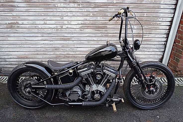 En iyi görünümlü chopper/bobber style motor